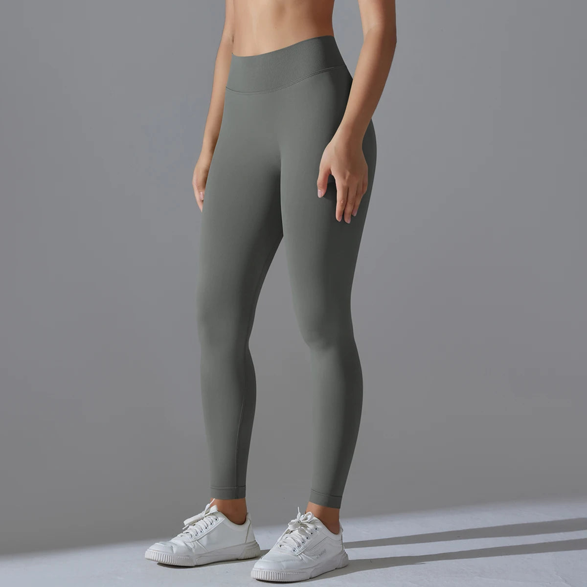 New Arrival Breathable Moisture-Wicking Hide Cellulite High Elastane High Waist Scrunch Bum Yoga Gym Fitness Leggings for Women