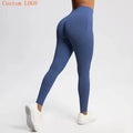 Wholesale High Waisted Yoga Leggings with Tummy Control Squat Proof Stretchable Workout Gym Wear high waist yoga leggings