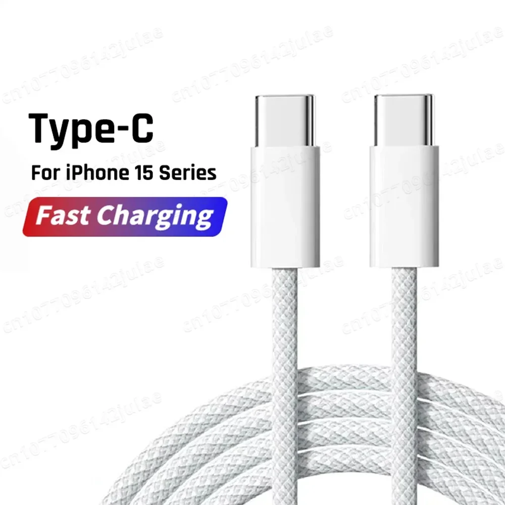 Original PD 60W Fast Charger 6A USB C to Type C Cable For iPhone 18 17 16 15 Pro MAX Quick Charging For Samsung S26 Xiaomi Cable