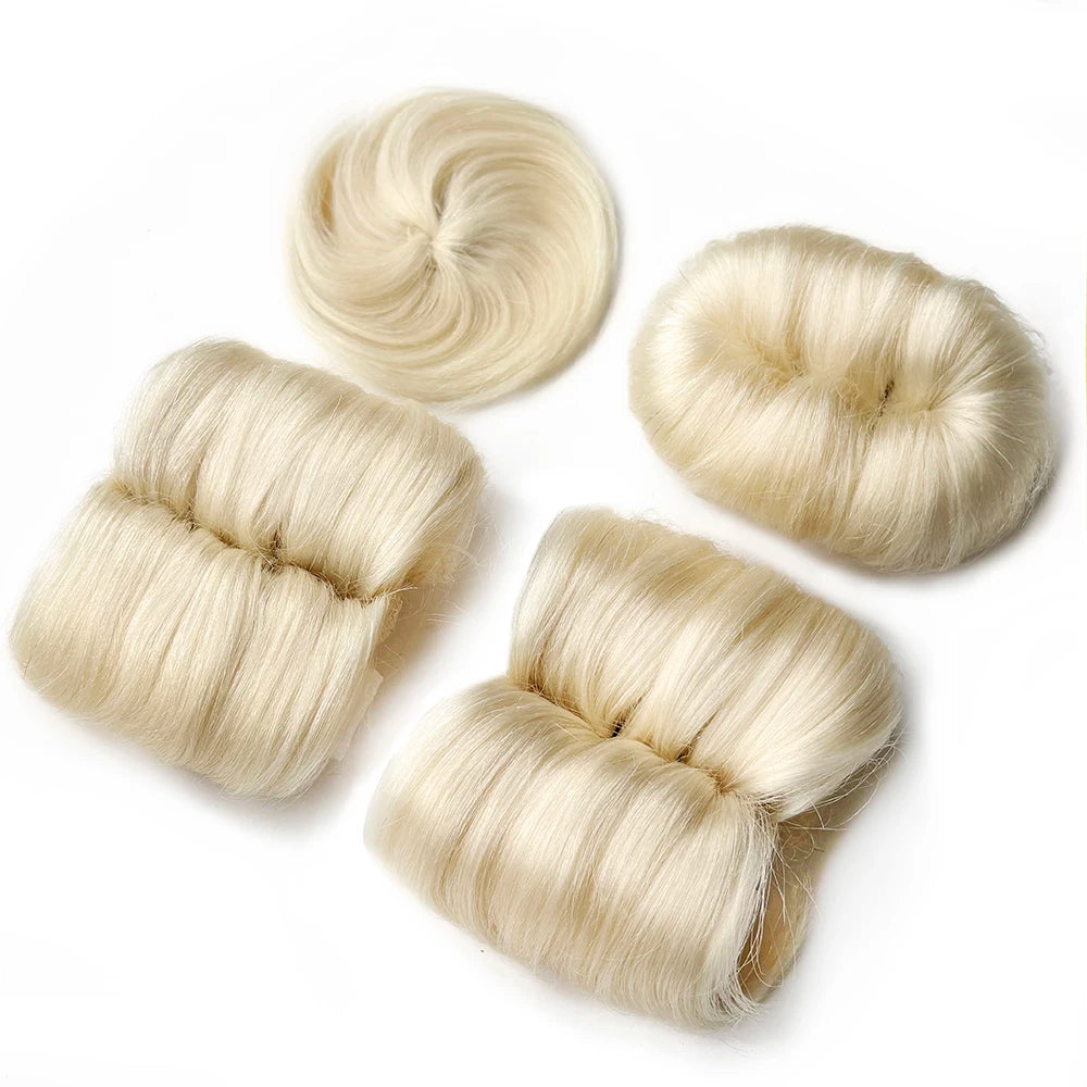 613 Blonde Straight Bundle Human Hair Bundles With Circular Closure 1B 27 30 4 BUG Colored Short Remy Human Hair 28Pcs/Lot